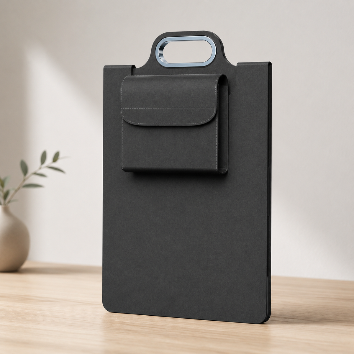 🖥️🖥️The All-In-One Mobile Workstation Sleeve | Built-In 15W Multi-Device Wireless Charger, Ergonomic Laptop Stand & Mousepad (Fits up to 16")