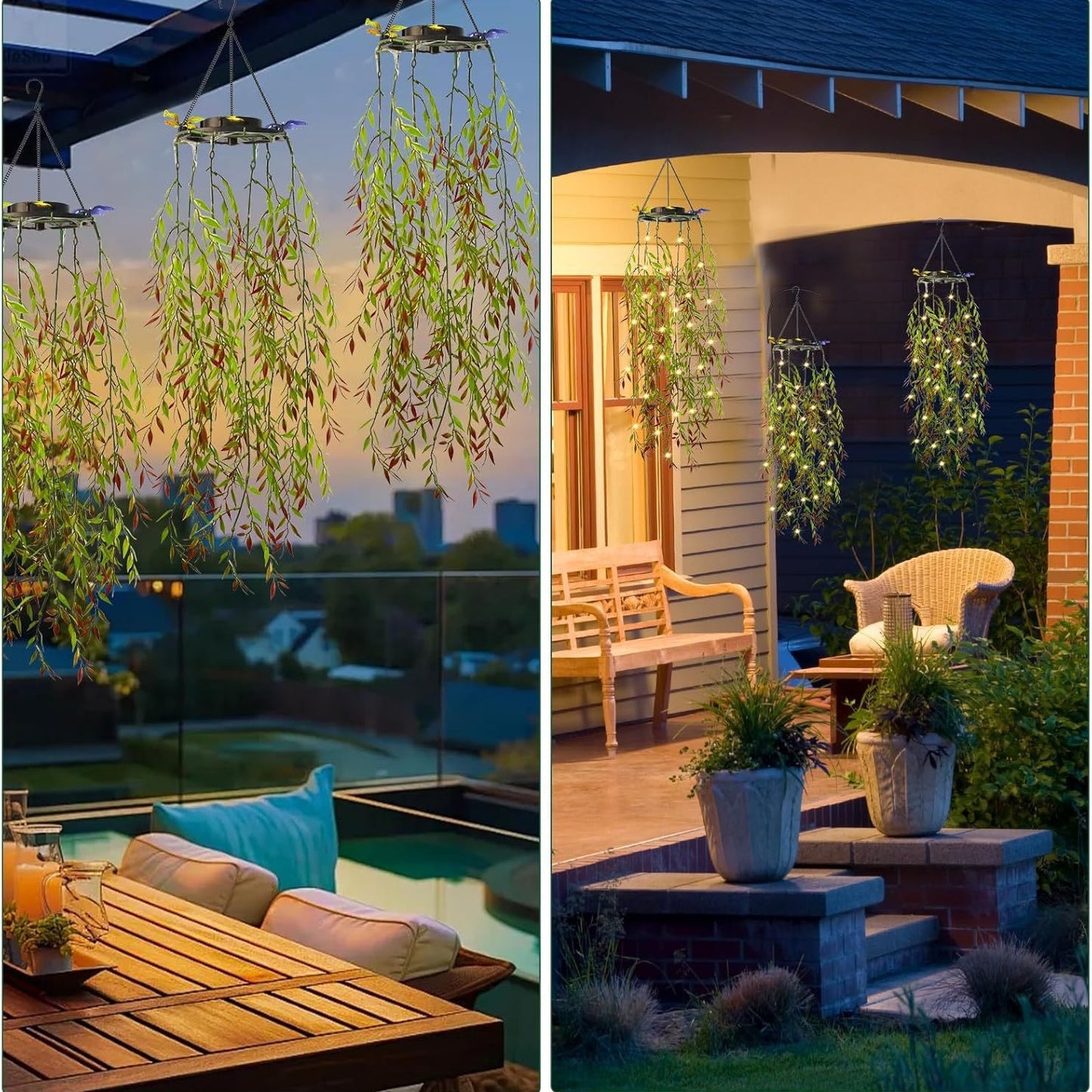 ☀️ 50% OFF – Solar Ivy Lights with Artificial Leaves – Waterproof, 8 Lighting Modes & Flexible – Perfect for Gardens, Balconies & Wall Decoration 🌿💡✨