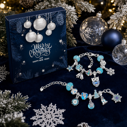 🎄24 DAYS OF CHRISTMAS ADVENT CALENDAR BRACELETS SET