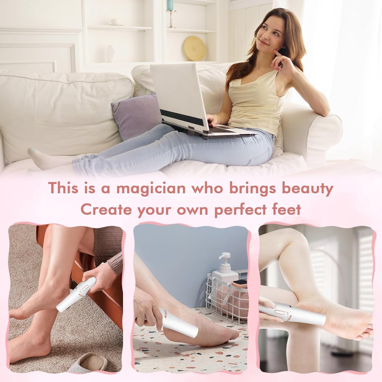 ✨Today's Special Offer 49% OFF🎉 -  Cordless Electric Callus and Dead Skin Remover for Feet