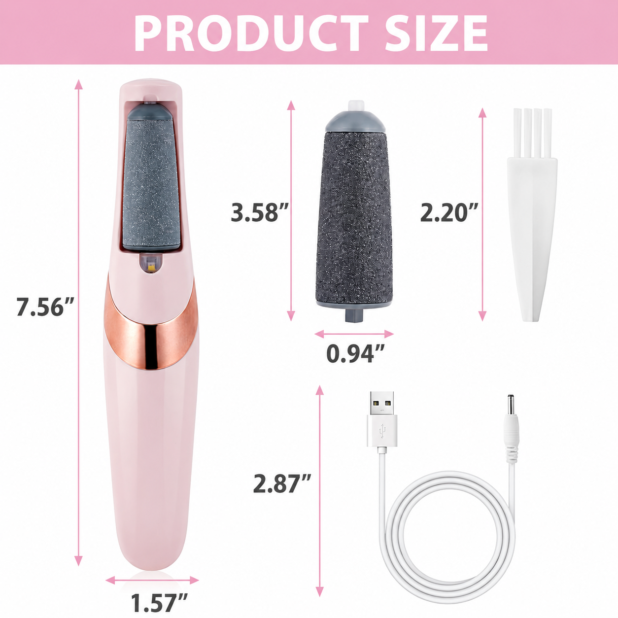 ✨Today's Special Offer 49% OFF🎉 -  Cordless Electric Callus and Dead Skin Remover for Feet