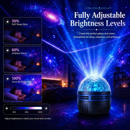 🔥Last Day 50% OFF🎁 - 360° Smart Holographic Starry Sky Projector (HD Smart Dynamic 5D)