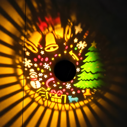 🔥Last Day 50% OFF - Solar Powered IP65 Weatherproof Festive Patterns for Christmas
