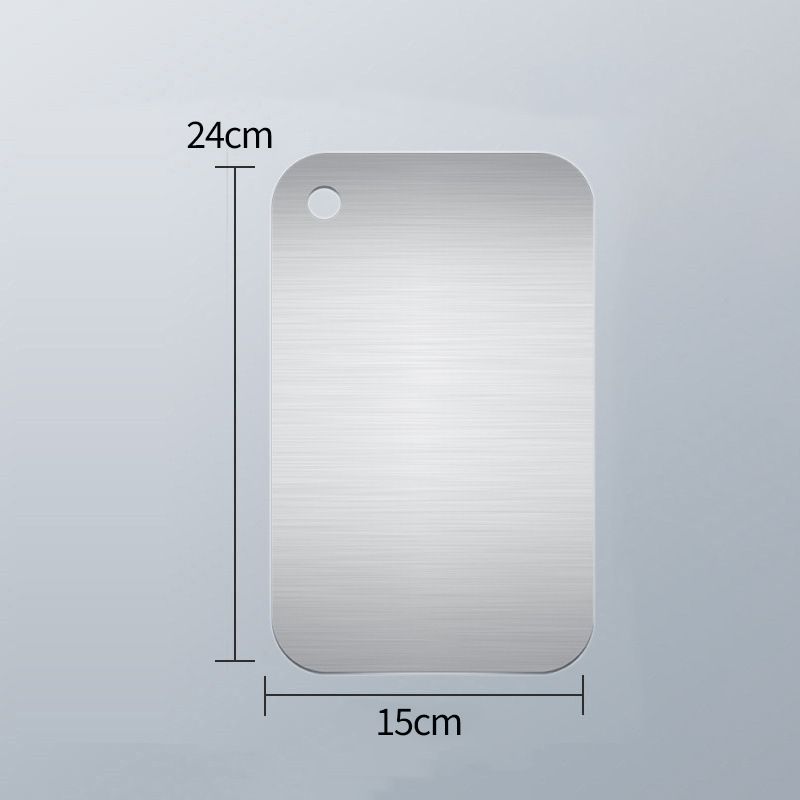 🔥🔥⚡Limited Time Flash Sale 49% Off - Stainless Steel Chopping Board, Non-slip Kitchen Chopping Board