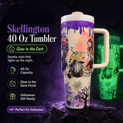 🎃 Halloween Special edition skeleton Tumbler