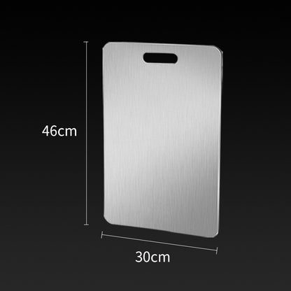 🔥🔥⚡Limited Time Flash Sale 49% Off - Stainless Steel Chopping Board, Non-slip Kitchen Chopping Board