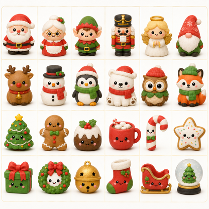 ✨ 24-Day Squishy Christmas Advent Calendar