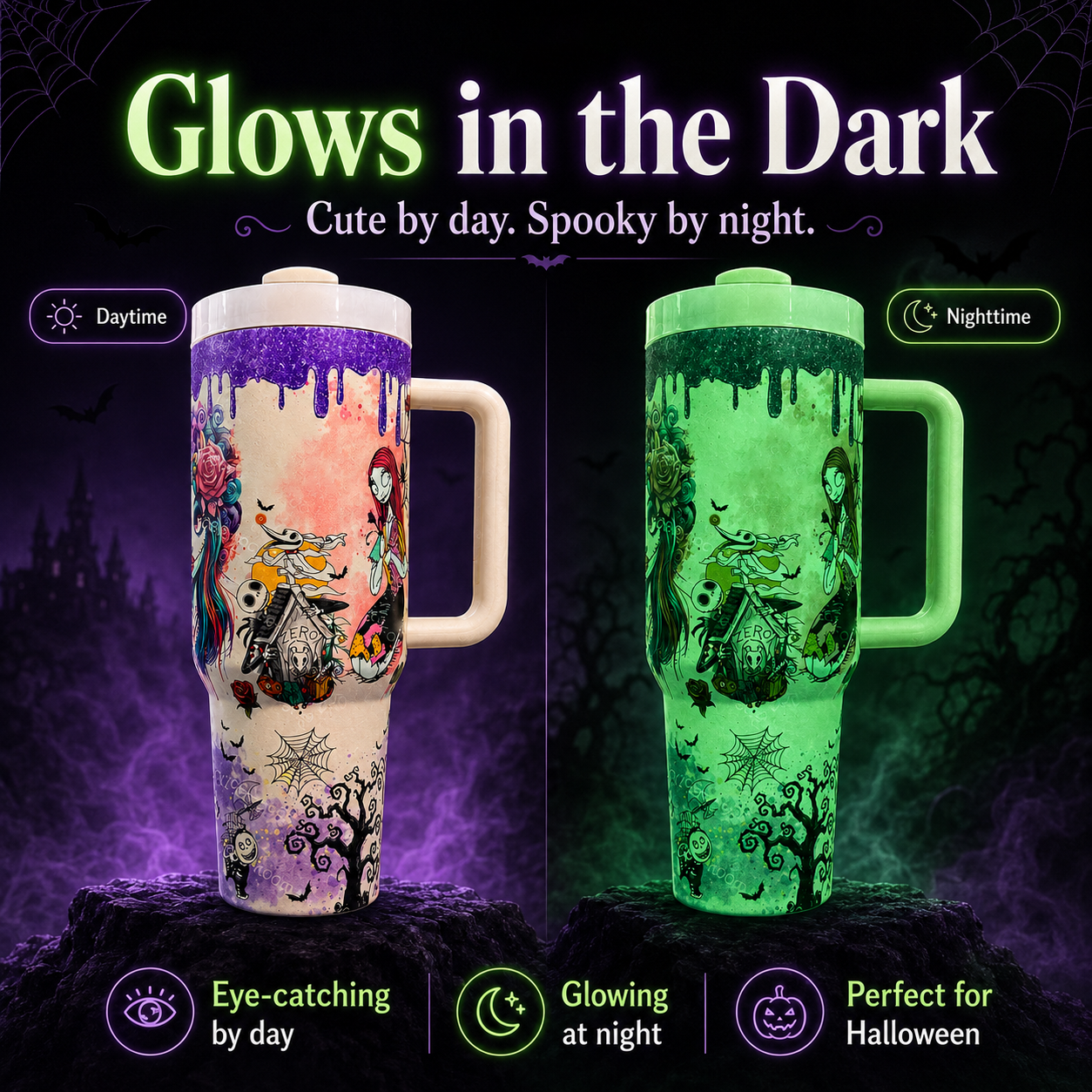 🎃 Halloween Special edition skeleton Tumbler