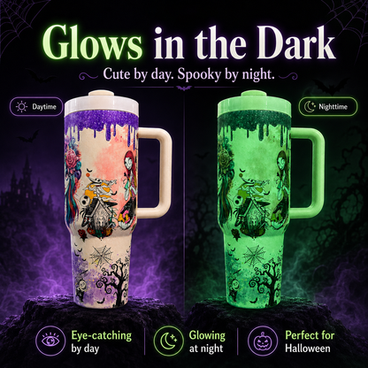 🎃 Halloween Special edition skeleton Tumbler