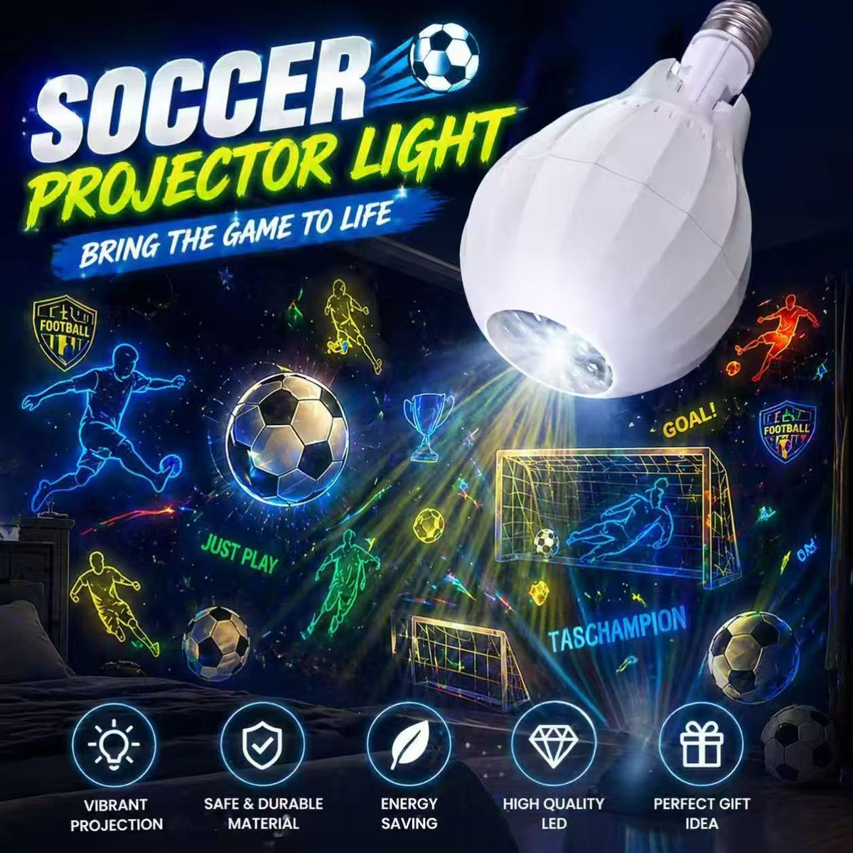 🎄HOT SALE 49% OFF🎅💡Rotating Christmas Projector Bulb
