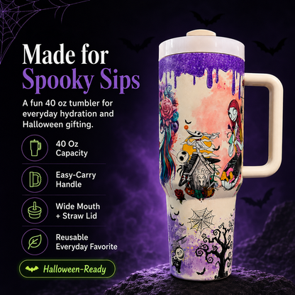 🎃 Halloween Special edition skeleton Tumbler