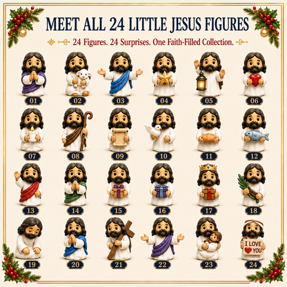 ✝️24 Days of Little Jesus Advent Calendar – 24 Unique Faith-Filled Christmas Surprises✨