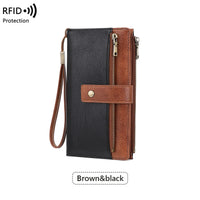 Brown & black