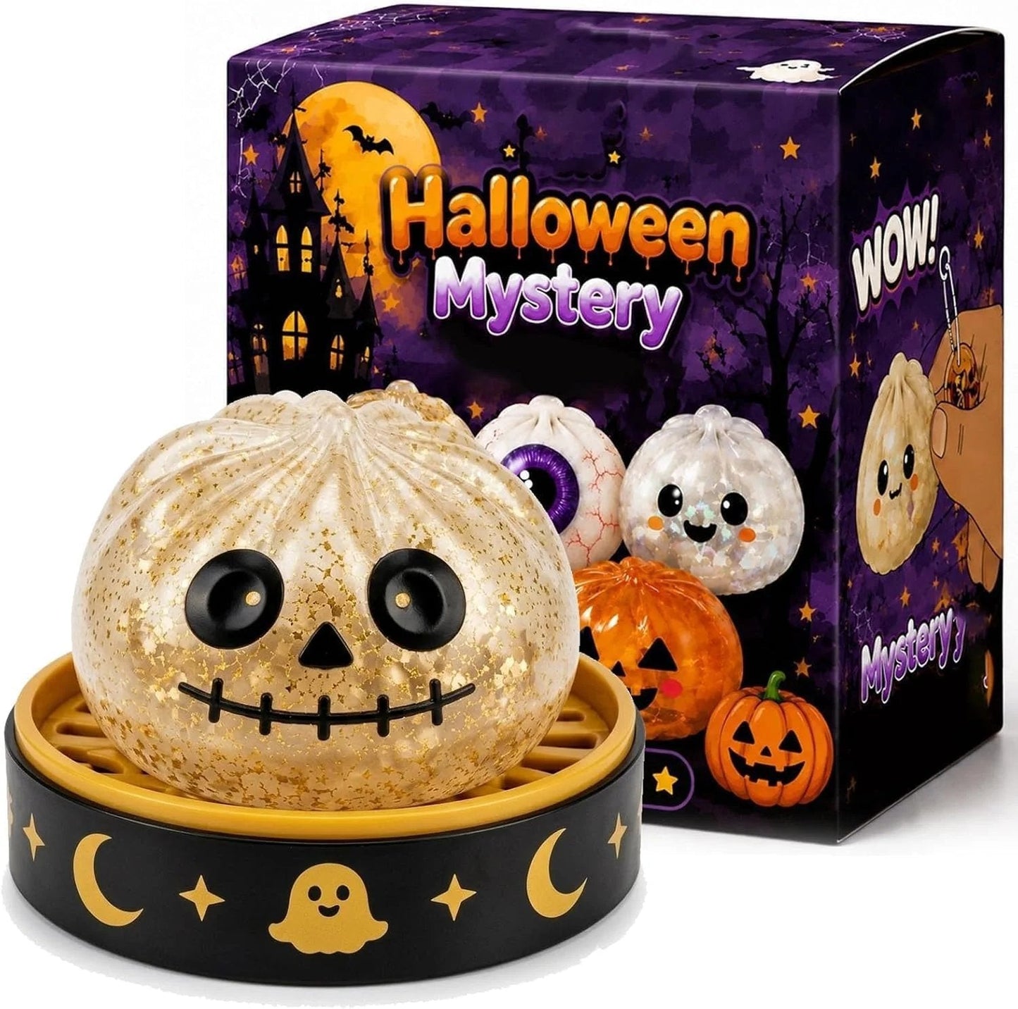 🎃👻 Last Day 50% OFF – Adorable Halloween Ghost Squishies You Can't Put Down! 🖐️