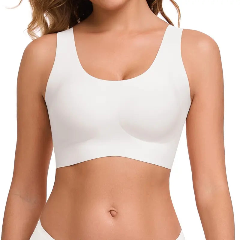 ⏰ LAST 3 HOURS: Seamless Wireless Bralette for Women | Full Coverage Smart Size Everyday Bra