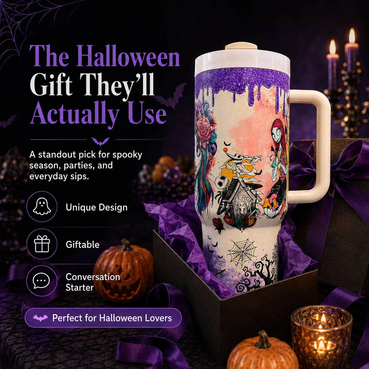 🎃 Halloween Special edition skeleton Tumbler