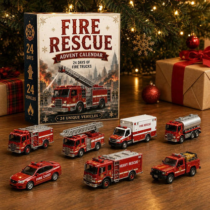 🚜Build the Fleet Collection 24-Day Vehicle Advent Calendar Series