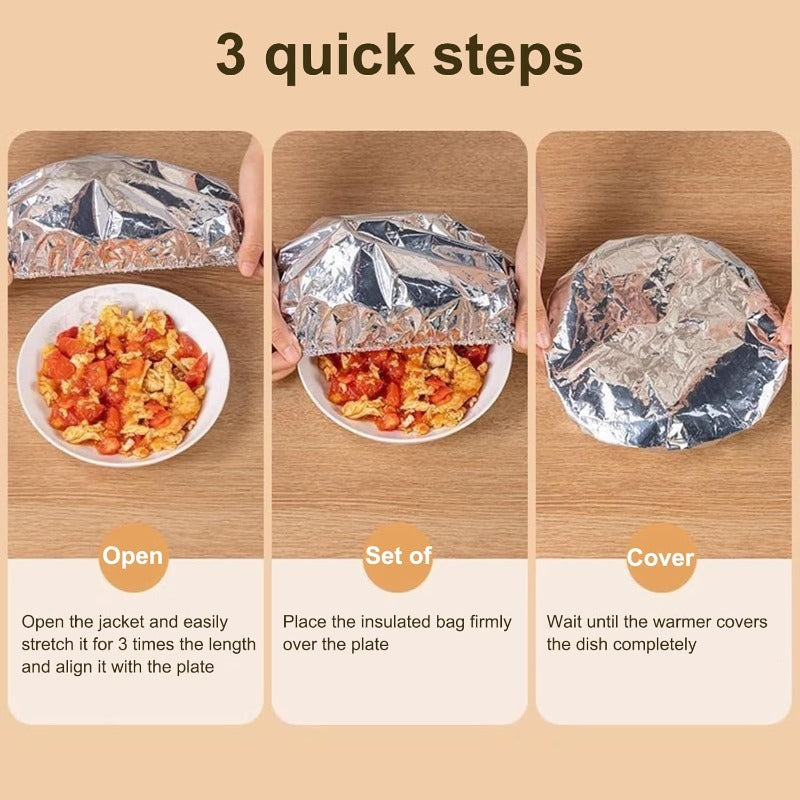 Insulated Foil Food Covers