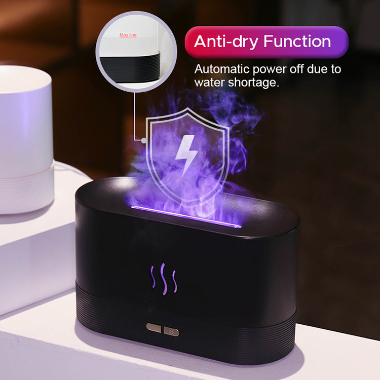 🔥 Limited-Time 50% OFF –🌙Turn Any Room Into a Cozy Retreat with the Flame Aroma Diffuser