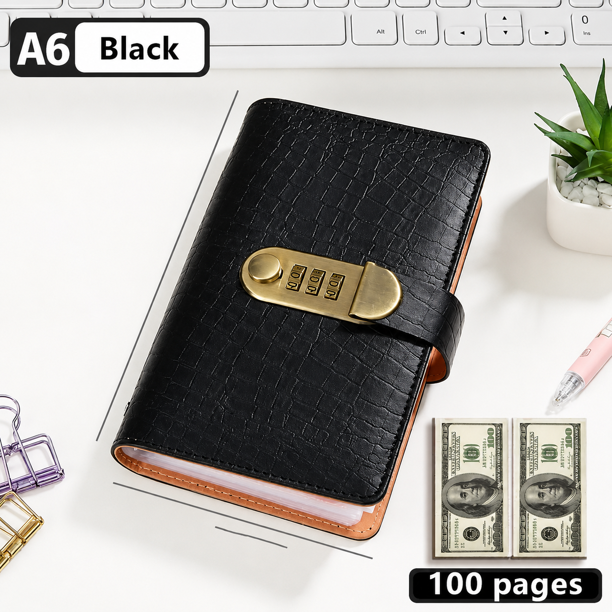 🔥 Limited-Time 50% OFF – 100-Pocket Transparent Currency Collectors Album