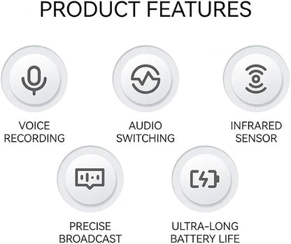 🎁Voice Reminder Motion Sensor Key Hook For Home
