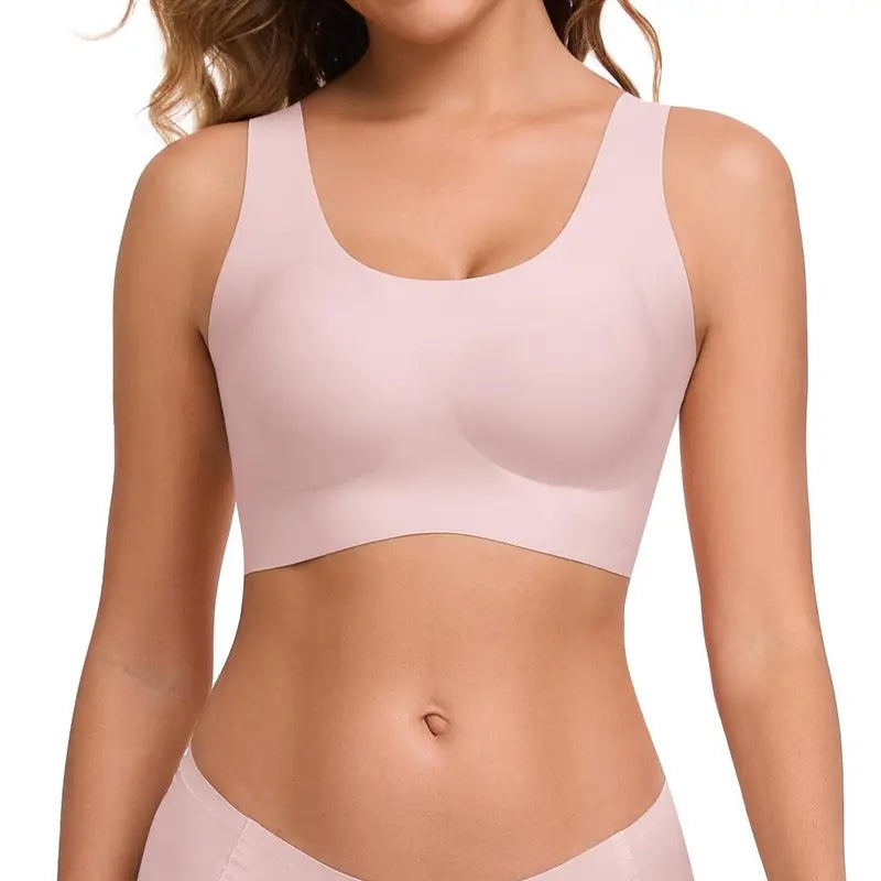 ⏰ LAST 3 HOURS: Seamless Wireless Bralette for Women | Full Coverage Smart Size Everyday Bra