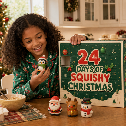 ✨ 24-Day Squishy Christmas Advent Calendar