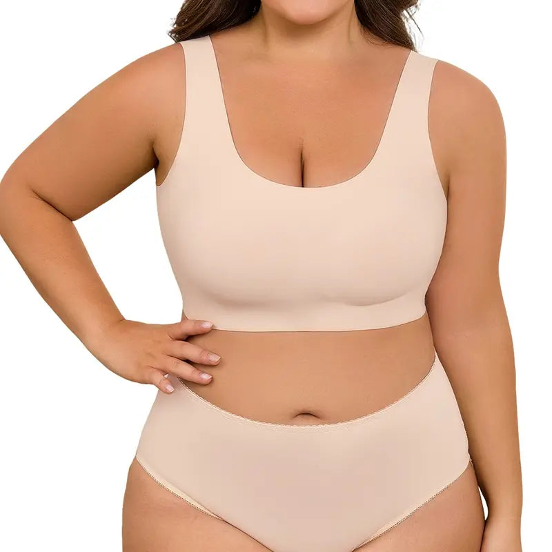 ⏰ LAST 3 HOURS: Seamless Wireless Bralette for Women | Full Coverage Smart Size Everyday Bra
