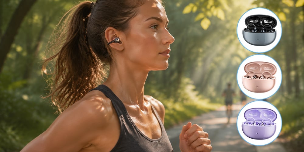 🔥⚡New Customer 62% Off - SK 50 Open-Ear Clip-On Wireless 6.0 Earphones