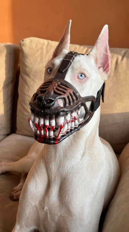 🎃 🐶Hell Hound Monster Muzzle