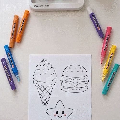 🔥🔥Last Day 50% OFF 🖍️🎁🔮Magic Pen – Draw 3D with one stroke!🎄 DIY Bubble Popcorn Drawing Pens🔥🪄