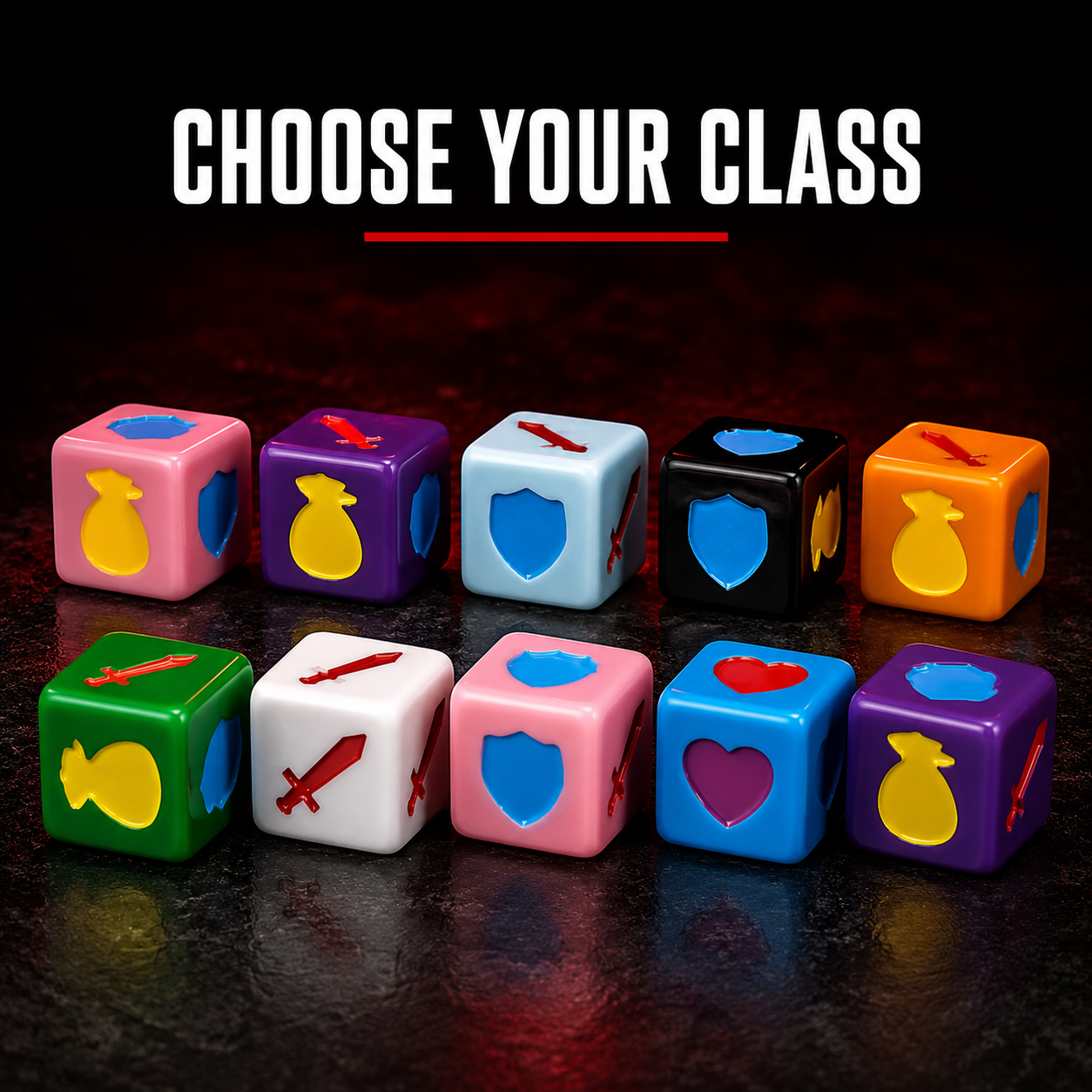 Ultimate Dice Fights Bundle – 2-Player Strategy Game with Heal or Steal Set & Battle Mat