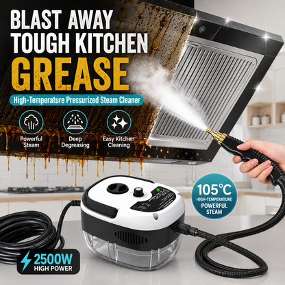 ✨Today's Special Offer 49% OFF🎉 - 2500W Handheld High-Temperature Pressurized Steam Cleaner