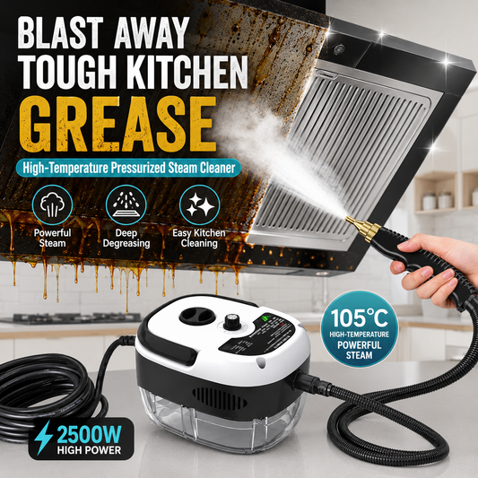 ✨Today's Special Offer 49% OFF🎉 - 2500W Handheld High-Temperature Pressurized Steam Cleaner
