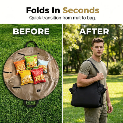 🔥Limited Time Discount 48% Off🔥 - 2-in-1 Convertible Picnic Mat Tote Bag