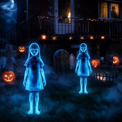 🔥 Last Day 50% OFF 🔥 👻Girl Ghost Courtyard Decoration for Halloween👻 - Hallowora
