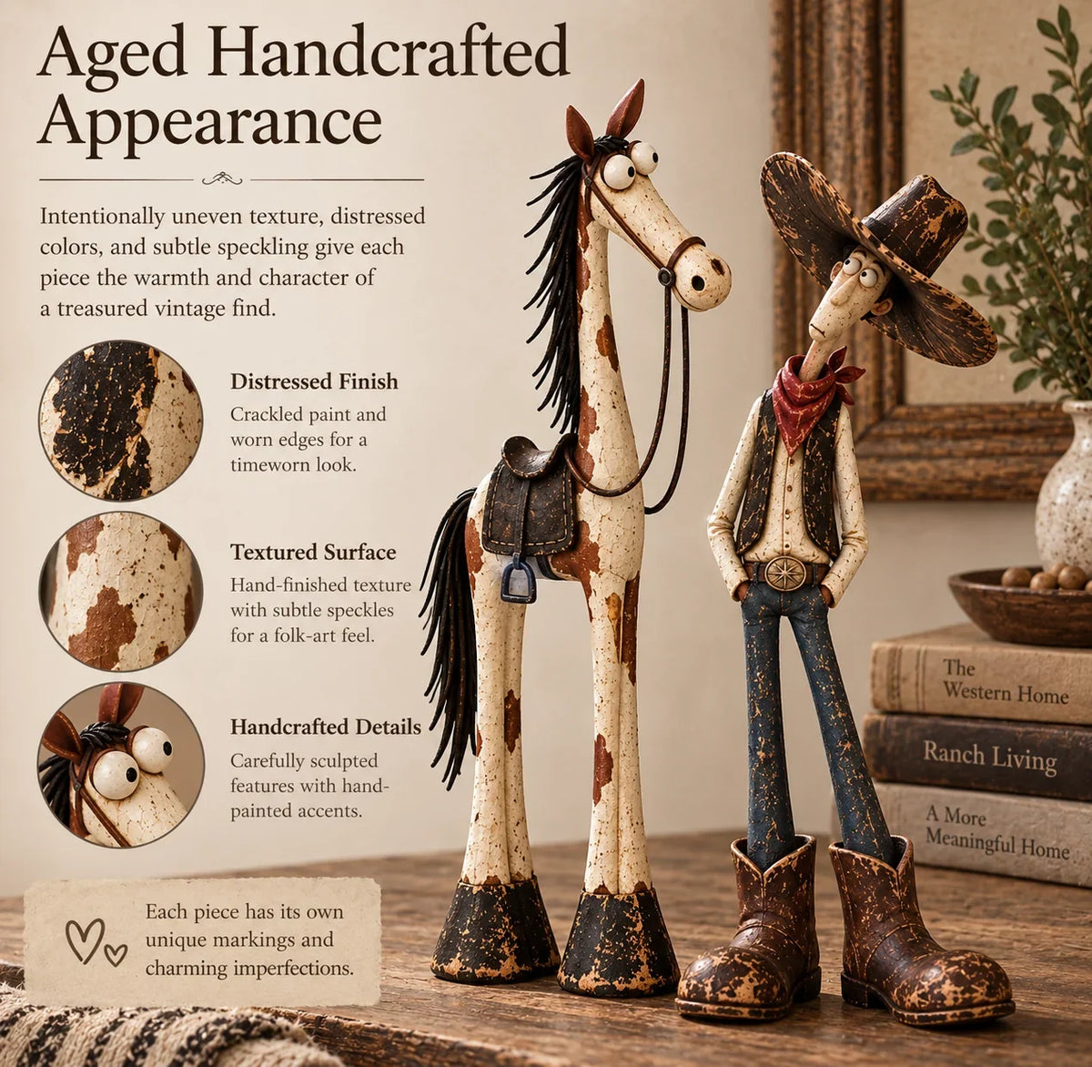 🤠🐴 Meet the Wild West’s Most Adorably Odd Duo! ✨