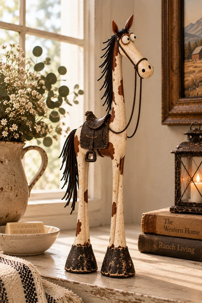 🤠🐴 Meet the Wild West’s Most Adorably Odd Duo! ✨