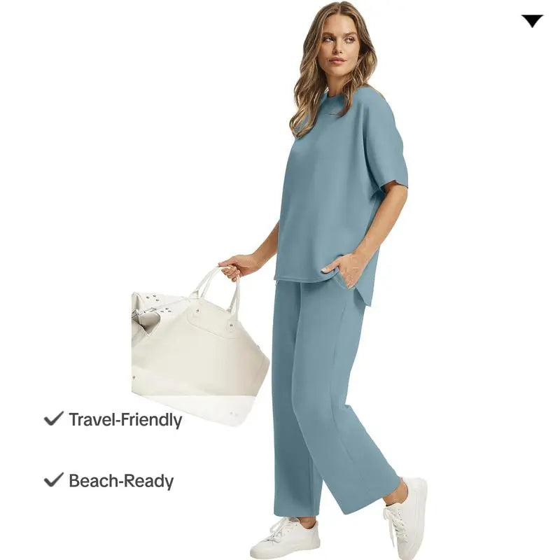 🔥Last Day Discount 60% Off - 🥰Two Piece Sets for Women Summer Outfits
