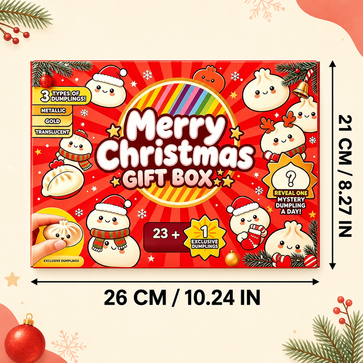 ✨ 24-Day Squishy Christmas Advent Calendar