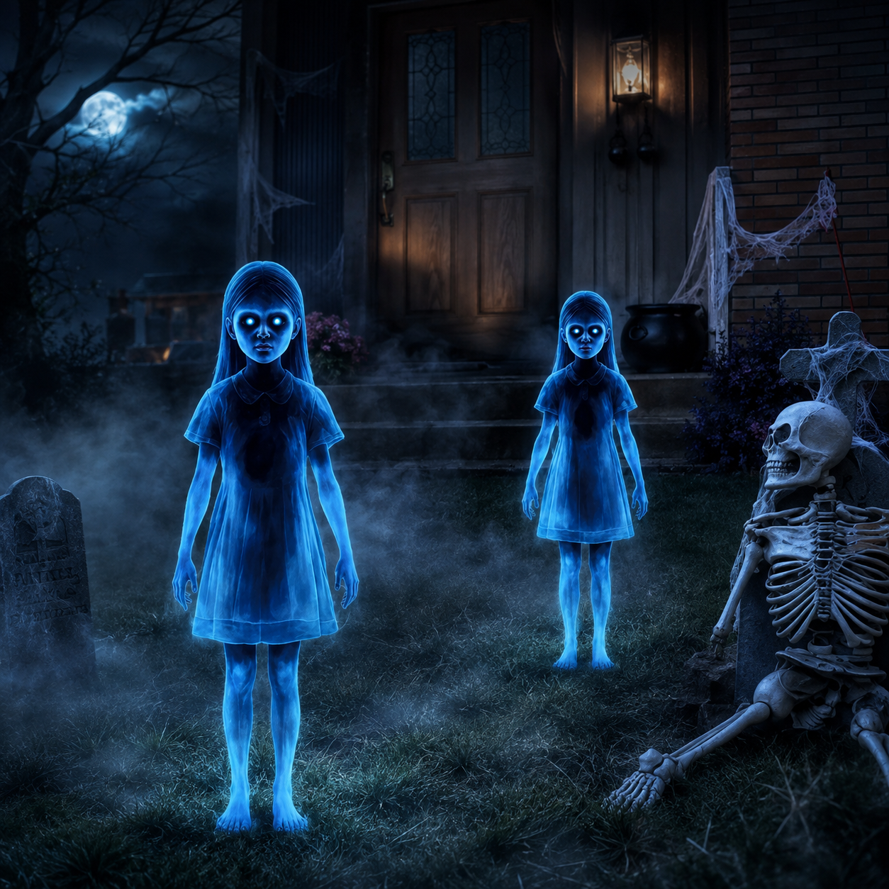 🔥 Last Day 50% OFF 🔥 👻Girl Ghost Courtyard Decoration for Halloween👻 - Hallowora