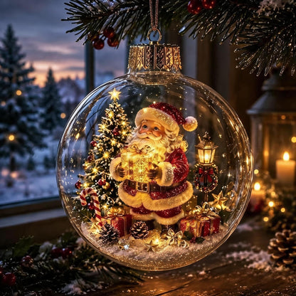 Glowing Mini Christmas Wonderland Ornament 🎄