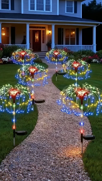 🎁🎁🎁Waterproof Solar Garden Fireworks Lamp
