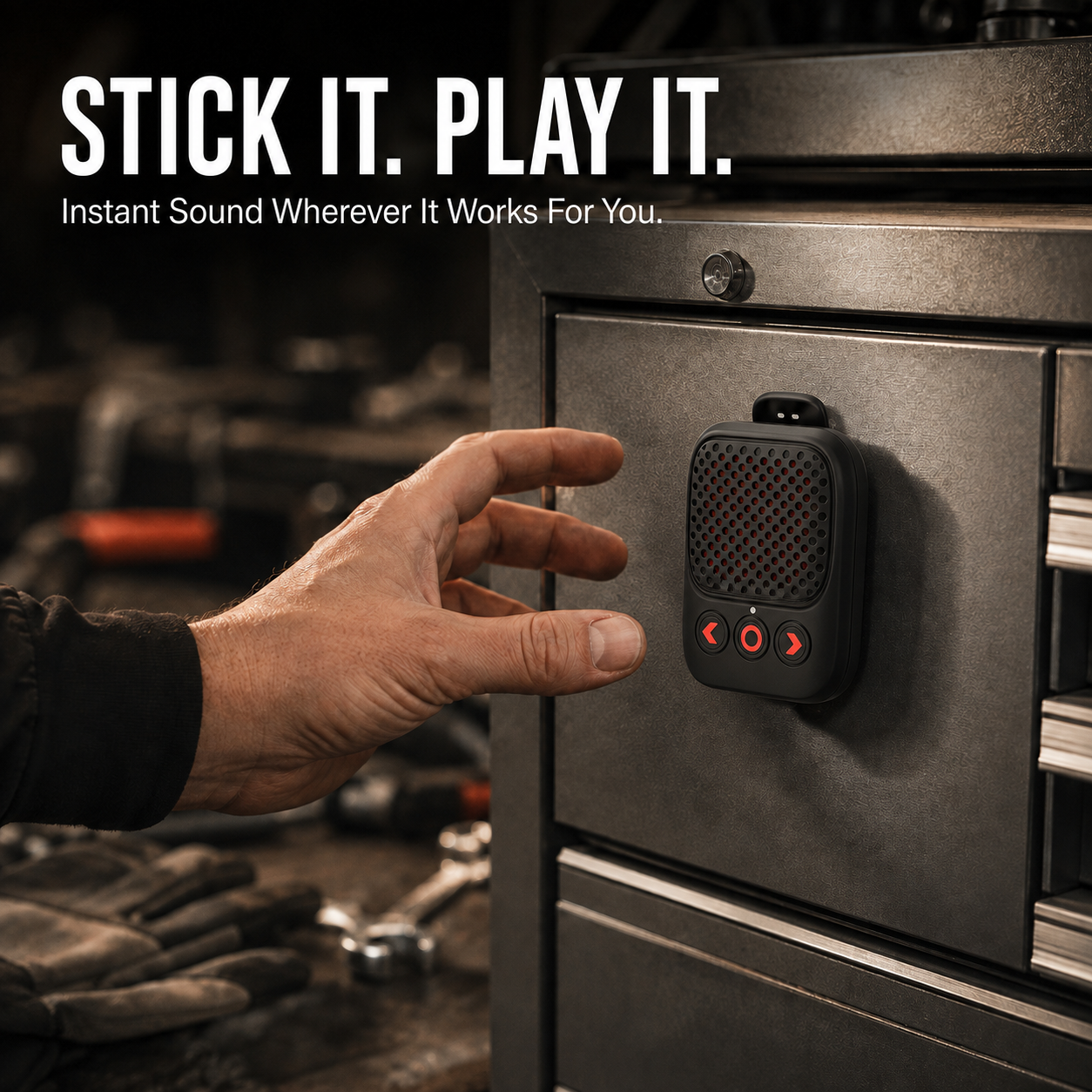 🔊 2026 New Magnetic Clip-On Bluetooth Speaker | IPX7 Waterproof, TWS Stereo & Ultra-Light Wearable Design