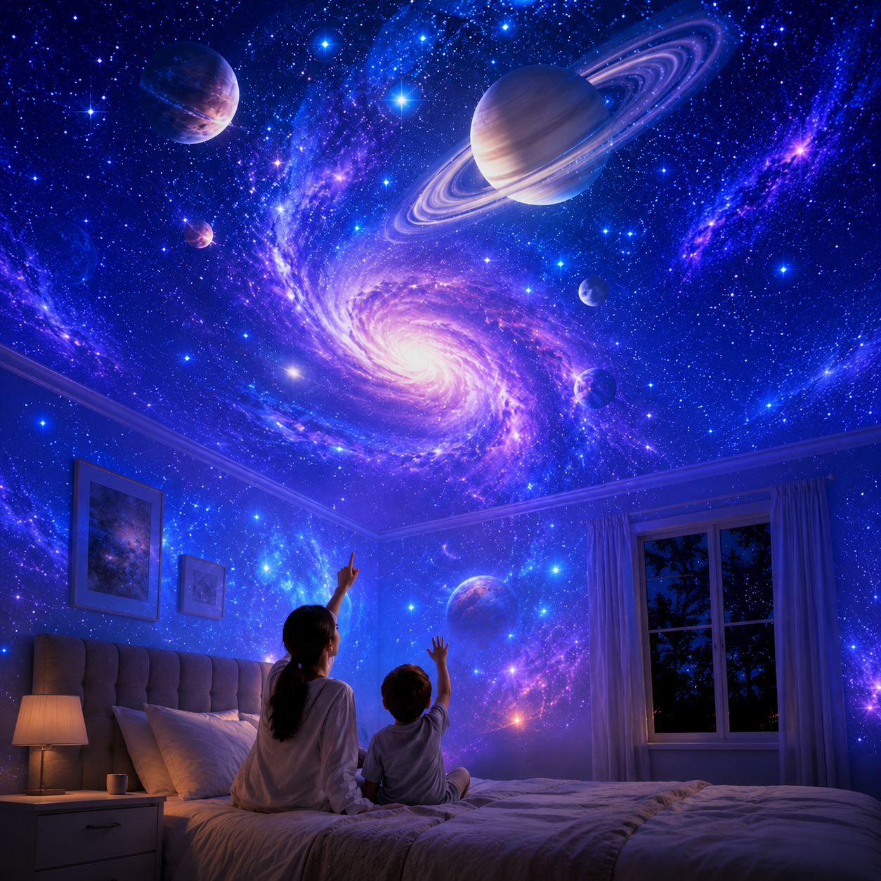 ✨ Plug-and-Play HD Star Projecto