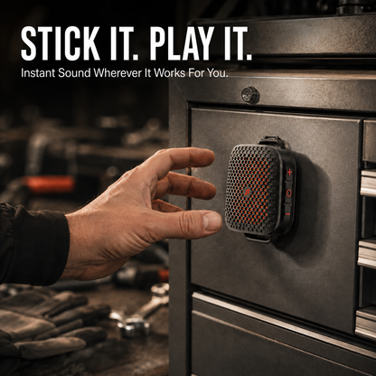 🔊 2026 New Magnetic Clip-On Bluetooth Speaker | IPX7 Waterproof, TWS Stereo & Ultra-Light Wearable Design