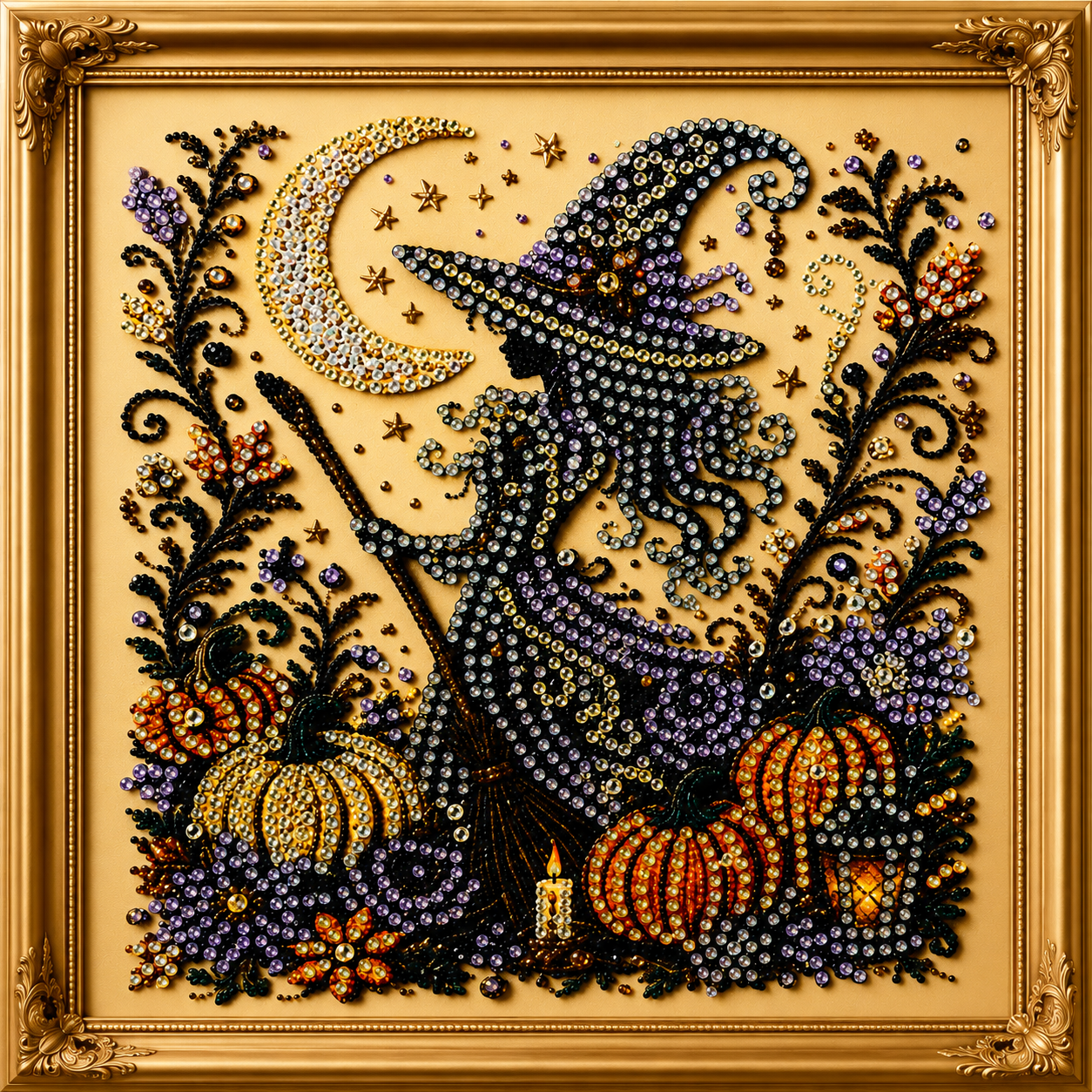 🧘Relaxing & Beginner-Friendly - 🎨💎DIY Christmas Bead Art Diamond Painting Set