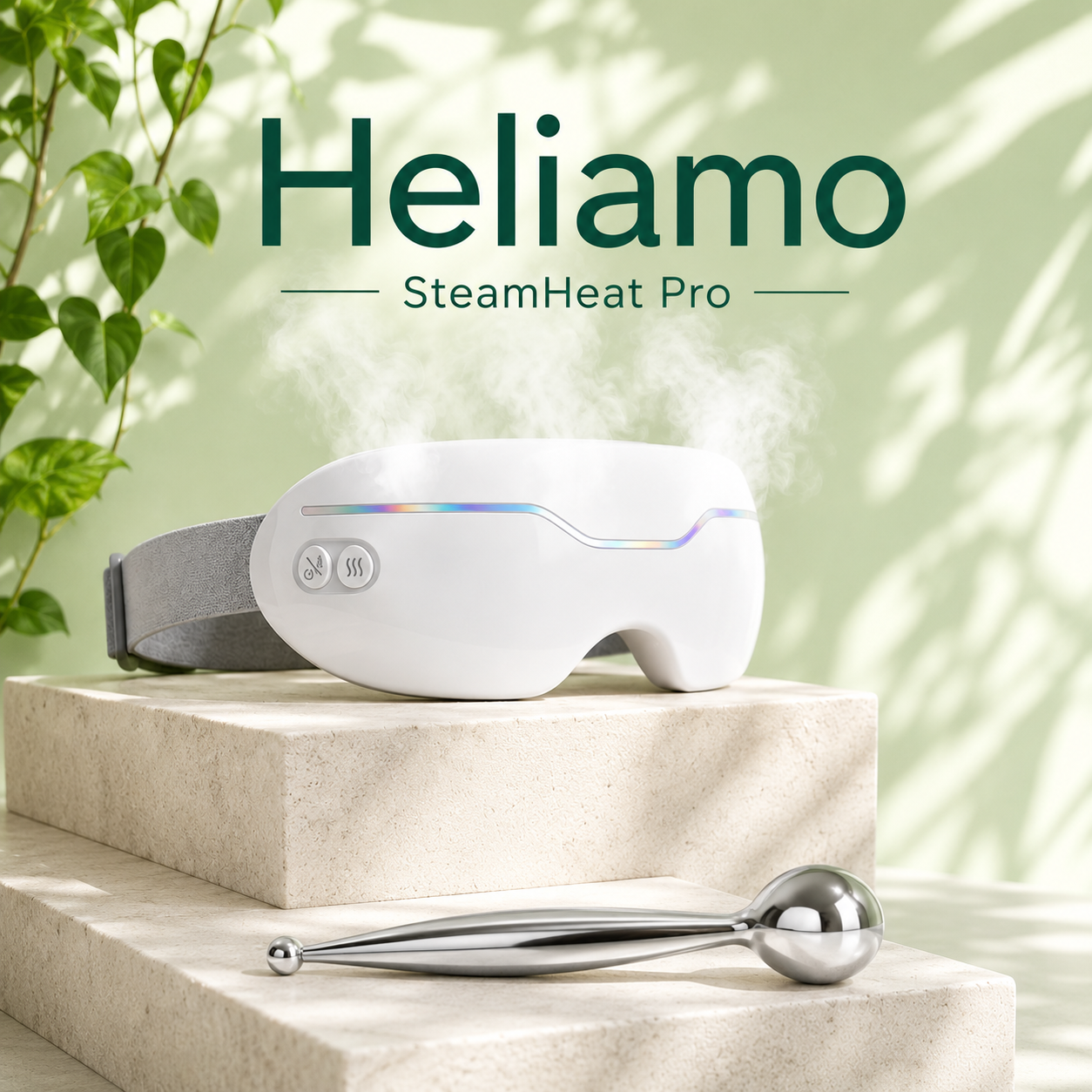Eye massage SteamHeat Pro — Eye relaxation, relief from fatigue and dryness
