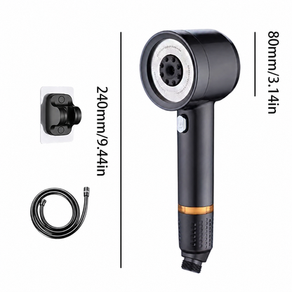 🚿 Filtered High-Pressure Shower Head Set – Stronger Flow, Fresher Shower Experience