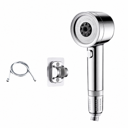🚿 Filtered High-Pressure Shower Head Set – Stronger Flow, Fresher Shower Experience